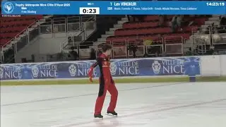 Lev Vinokur – 2025 Trophee Metropole Nice Cote d'Azur FS