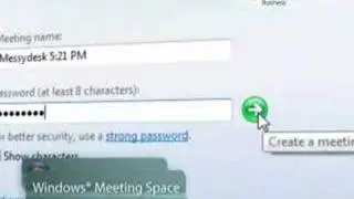 Microsoft Windows Vista Tip - Windows Meeting Space