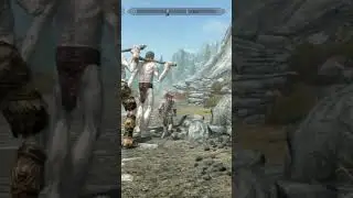 Epic Skyrim Stroll: 2 Giant bros