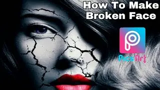 Broken Face PicsArt || How To Make Broken Face || PicsArt Tutorial