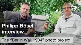 "Die Berliner Mauer 1984 von Westen aus gesehen" – interview with photographer Philipp Bösel