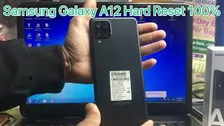 Samsung A12 Hard Reset/Pattern Unlock 100%