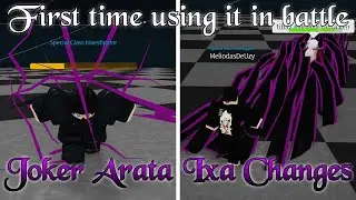 Ro Ghoul | USING JOKER ARATA & IXA CHANGES IN BATTLE 1vs1!