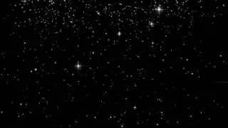 Video footage effect  Snow and stars