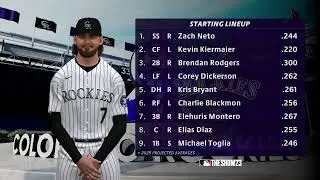 Giants @ Rockies - Full Game - 3/28/2025