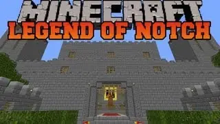 Minecraft Mod Showcase - The Legend of Notch Mod - Epic RPG - Mod Review