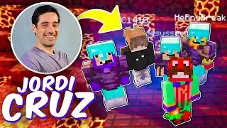 JORDI CRUZ JUEGA A MINECRAFT POR PRIMERA VEZ CON LOS NOOBS PARA SALVAR BUENAVISTA