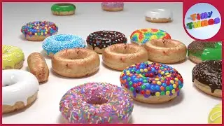Counting By 1000 - The Donut Song | Tiny Tunes