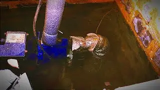 Дачный водопровод не пережил зиму. Полное разрушеие и затопление чудо кессона