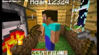 Doug and Adam Play: Minecraft! - Episode 4 - Spider Ambush