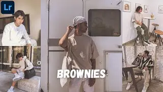 Brownies - Lightroom Mobile Presets Dark Moody Brown | Brown | Black & Brown