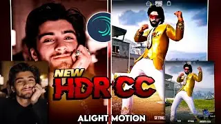 New HDR Cc 😍 Tutorial | Black Filter Tutorial in Alight Motion | Mr TOM Playz