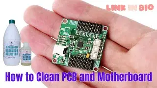 Instructions for Cleaning PCB and Motherboard Using ESLOC USC 2 Ultrasonic Cleaning Solution.