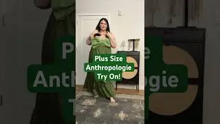 Plus Size Anthropologie Try On #anthropologie #fashion #style #cottagecore #beautiful