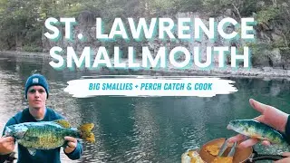 Camping at a St Lawrence SMALLMOUTH Honey Hole