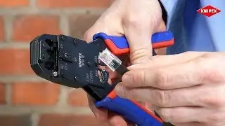 KNIPEX Crimpzangen für Westernstecker