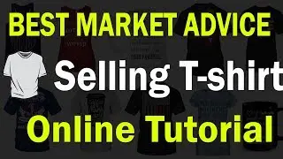 Best Market Advice for Selling T Shirts Online Ecommerce Tutorial Hindi ✅