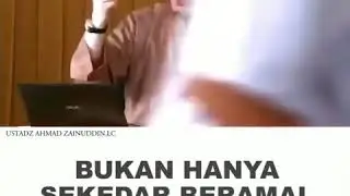 Ala NU Bukan Hanya Sekedar Beramal