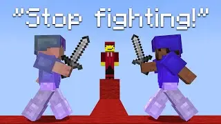 Teaching Minecraft Bedwars Players Peace…