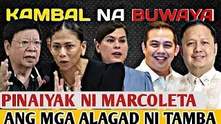 VP SARA INUMPISAHAN NA SI TAMBA | MAFRCOLETA PINAIYAK ANG BATA NI TAMBA