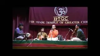 HINDU TEMPLE OF GREATER CHICAGO, LEMONT, IL: MUSIC MELA 2019: FEATURED CONCERT: ARAVIND: BAHUBALAM