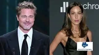 Brad Pitt and Ines de Ramon Make Red Carpet Debut at Venice Film Festival