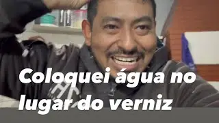 Verniz ou água !!! Mais uma pro Sr Paraná kkkkk