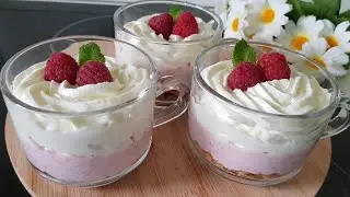 Dessert in a minute! Everyone is looking for this recipe! Simply quick and delicious