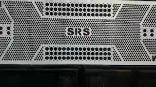 SRS SOUND AND LIGHT'S NEW MONSTER SERIES DEMO 4 BASS 2 TOP