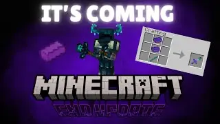 Minecraft's Next BIG Update