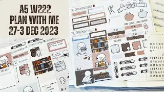 Plan with me A5 Wonderland 222 (unstacked)  27-3 Dec 2023