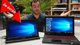 Deux moniteurs sur un ordinateur portable ! (PC / MAC)
