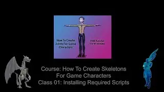 How To Create Joints For Game Characters - 01