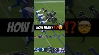 Derrick Henry Has Unlimited Tread 🤯Mind Blown ‼️#nfl #ravens #bills