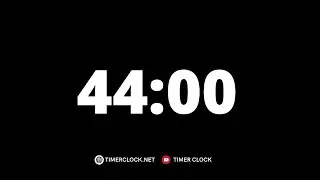 44 Minute Timer | Set 44 Minute Countdown Timer #44minutetimer #timerclock