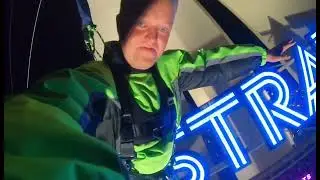 SkyJump The Strat Las Vegas 829' up.