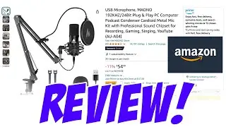 Amazon Maono Microphone REVIEW