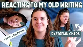 ROASTING MY OLD WRITING | reading my cringy shelved novels for your enjoyment #writingcommunity