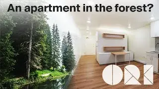 This futuristic apartment is in the middle of a FOREST | Ori Expandable Apartment in Portland, OR