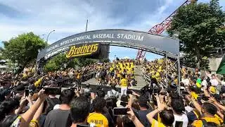 2024.11.9  台中市 中信兄弟封王遊行感謝祭 遊行抵達洲際棒球場