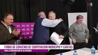 Viviendas Caritas Firma de Convenio