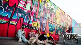Empty Wall turned into amazing MURAL! - Nix World ep.41.