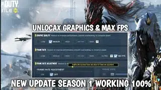 HOW TO UNLOCK CODM 120 ULTRA FRAME RATE &AX GRAPHICS WORKING SEASON 1 [ROOT & NO ROOT]