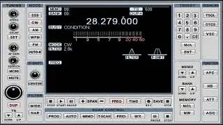28 279,00 MHz DB0UM Beacon