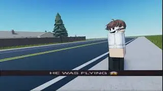 He was flying roblox animation