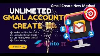 How to Create Gmail Without Phone Number new Method ।। Unlimited Gmail Account Create 2023 