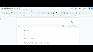 How to add a page number in Google Docs