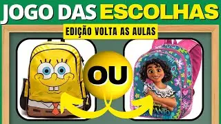 35 NOVAS PERGUNTAS 🔂 O QUE VOCÊ PREFERE?📝 Edição: Volta as Aulas | jogo das escolhas #fypシ