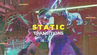 Static Transitions Pack After Effects Template