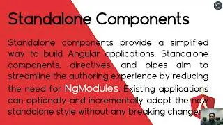 Standalone Components in Angular 15 | How to Create and Run Standalone Component #11